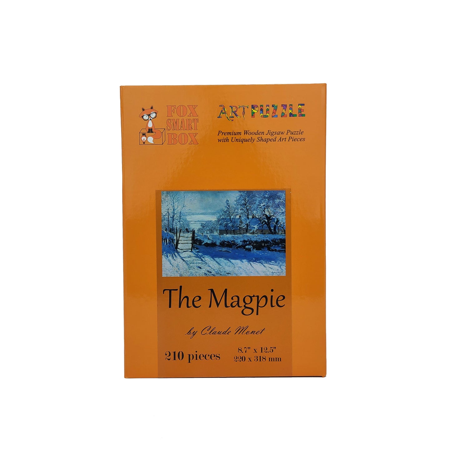 Wooden Jigsaw Puzzle for Adults - Uniquely Shaped Pieces - 210 Pieces - The Magpie