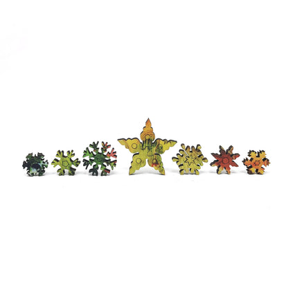 Wooden Jigsaw Puzzle with Uniquely Shaped Pieces for Adults - 198 Pieces - The Fairy of the Christmas Tree