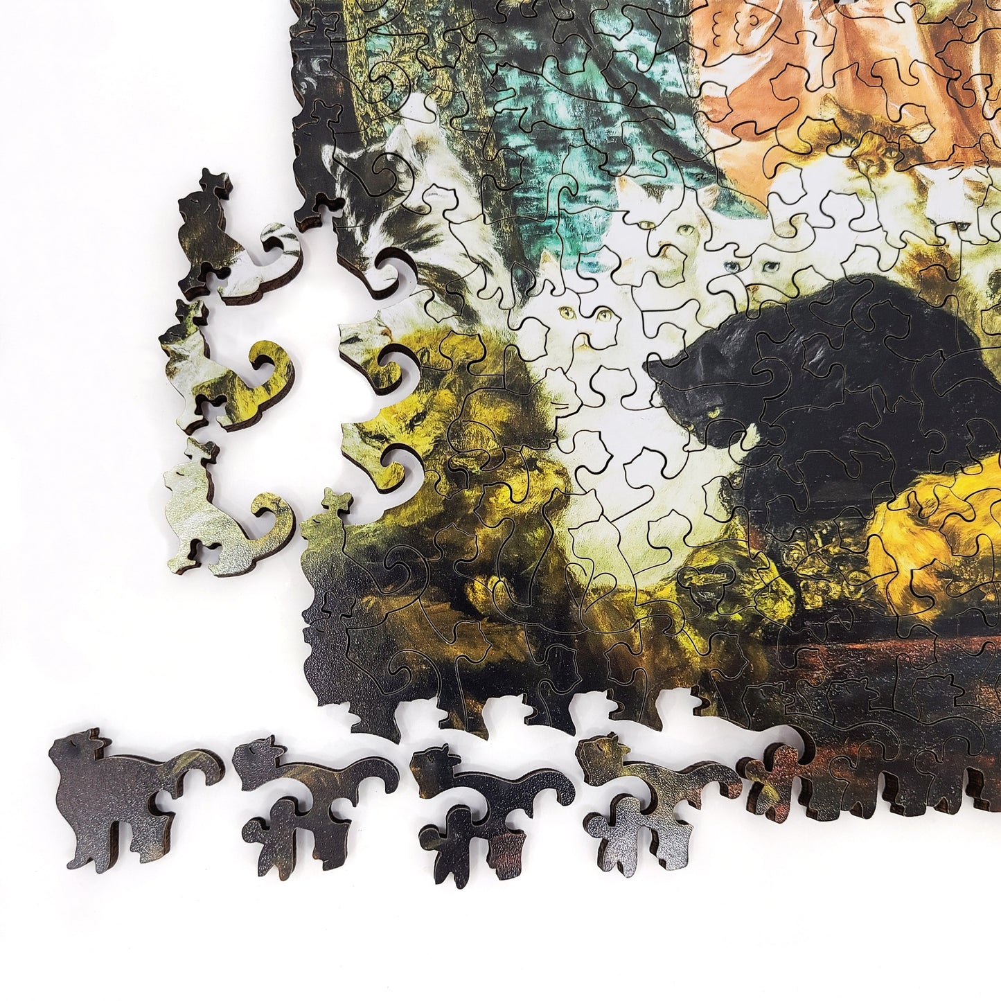 Wooden Jigsaw Puzzle with Uniquely Shaped Pieces for Adults - 350 Pieces - My Wife's Lovers