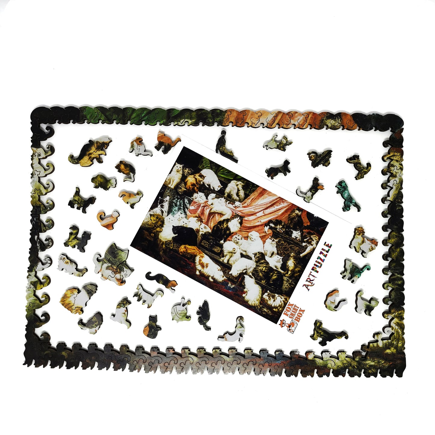 Wooden Jigsaw Puzzle with Uniquely Shaped Pieces for Adults - 350 Pieces - My Wife's Lovers