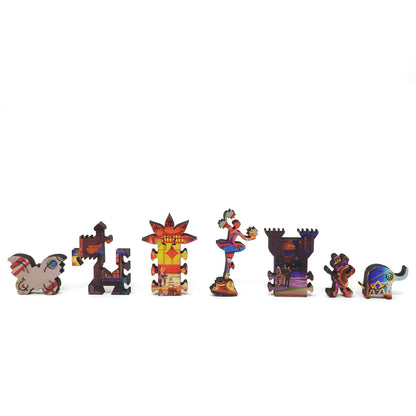 Wooden Jigsaw Puzzle with Uniquely Shaped Pieces for Adults - 425 Pieces - Magic Castle