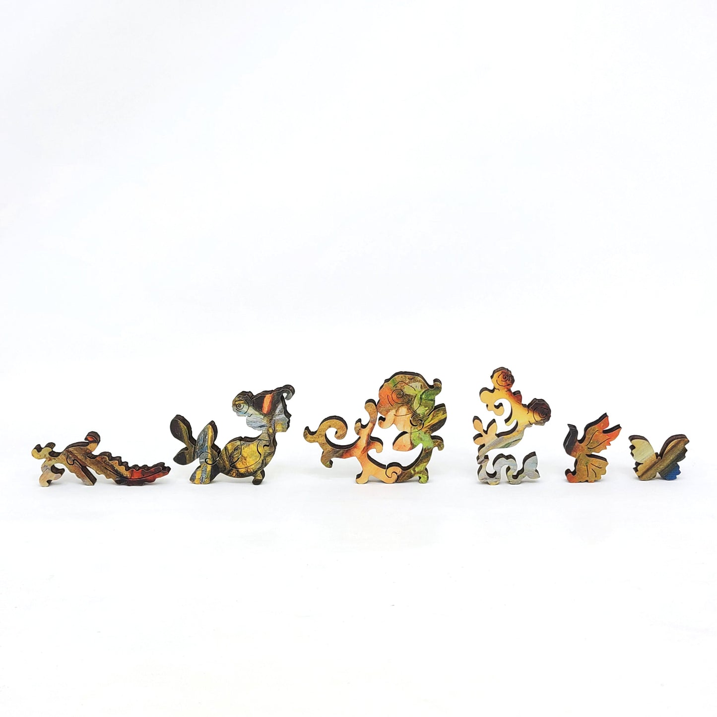 Wooden Jigsaw Puzzle with Uniquely Shaped Pieces for Adults - 200 Pieces - The Soul of the Rose