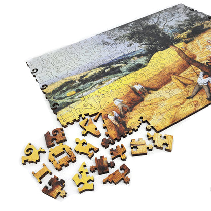 Wooden Jigsaw Puzzle with Uniquely Shaped Pieces for Adults - 280 Pieces - The Harvesters