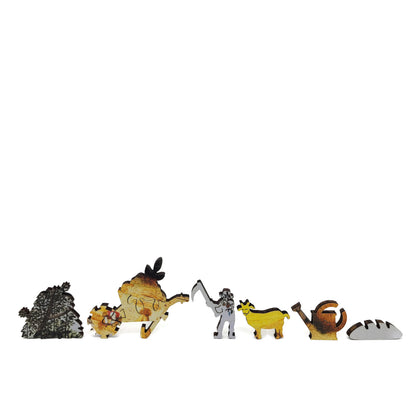 Wooden Jigsaw Puzzle with Uniquely Shaped Pieces for Adults - 280 Pieces - The Harvesters