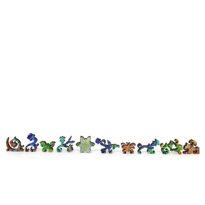 Wooden Jigsaw Puzzle with Uniquely Shaped Pieces for Adults - 290 Pieces - Irises