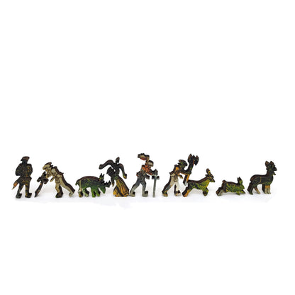 Wooden Jigsaw Puzzle with Uniquely Shaped Pieces for Adults - 485 Pieces - Hunting near Hartenfels Castle