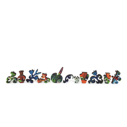 Large Format Wooden Jigsaw Puzzle with Uniquely Shaped Pieces for Seniors and Adults - 235 Pieces - Vase with red poppies