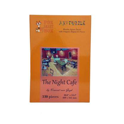 Wooden Jigsaw Puzzle with Uniquely Shaped Pieces for Adults - 330 Pieces - The Night Café