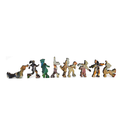 Wooden Jigsaw Puzzle for Adults - Uniquely Shaped Pieces  - 510 Pieces - A Merry Christmas