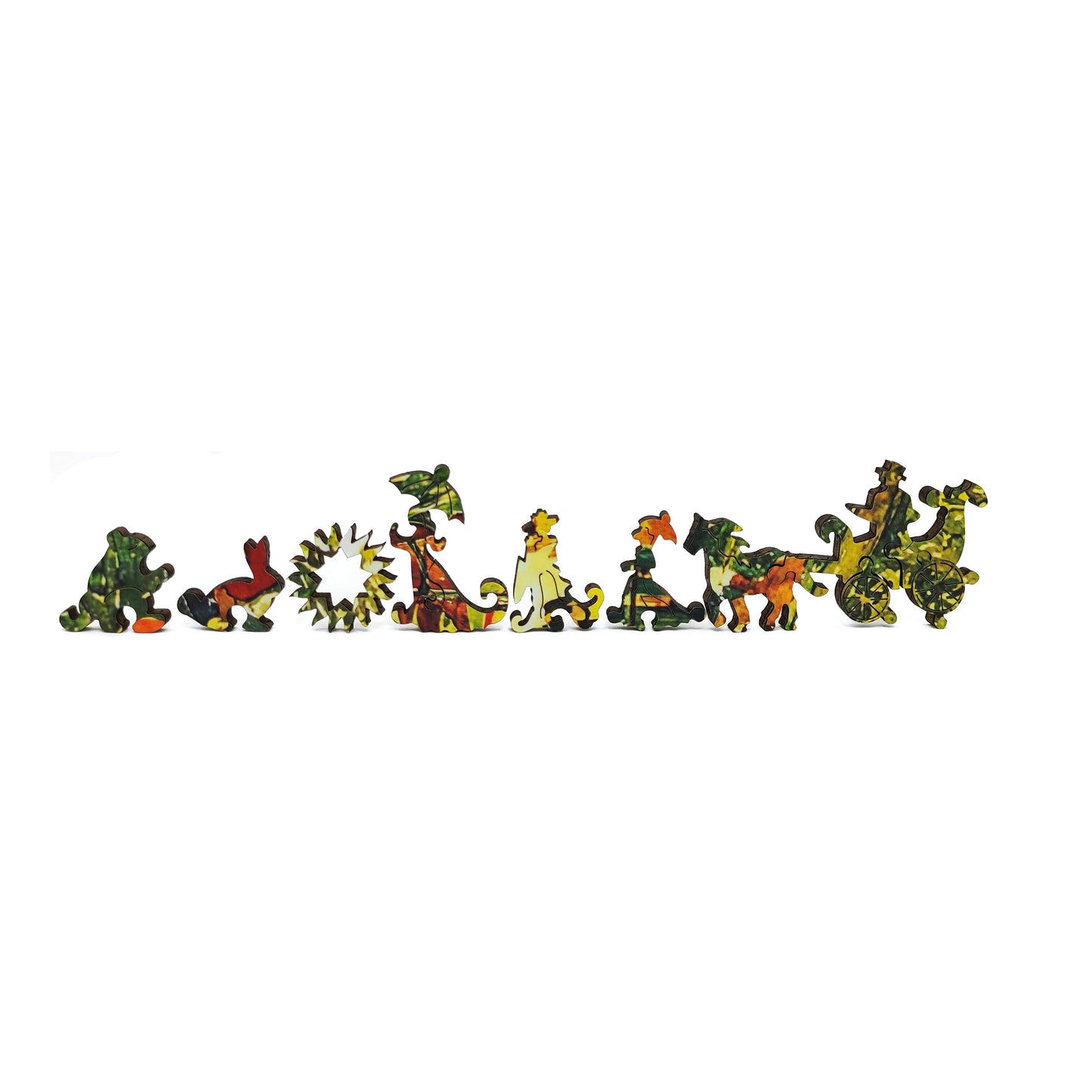 Wooden Jigsaw Puzzle for Adults - Uniquely Shaped Pieces - 340 Pieces - Central Park, New York