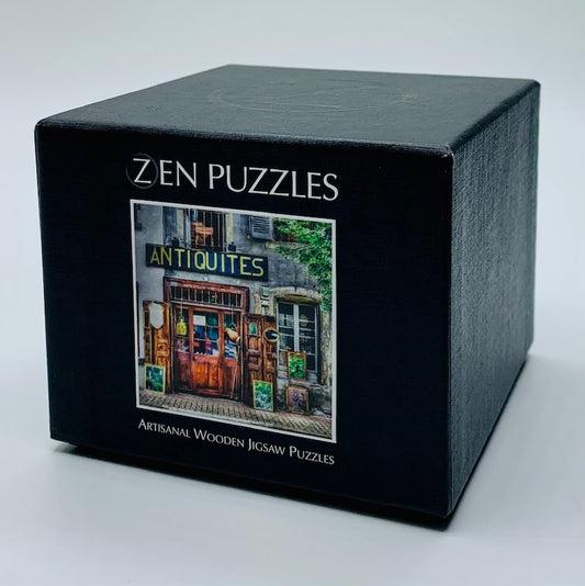 Antiquités - Zen Puzzle - Hand crafted artisanal wooden jigsaw puzzle