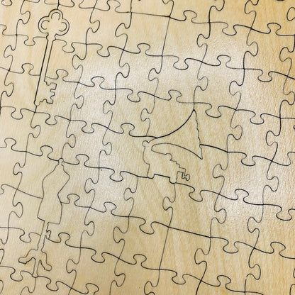 Antiquités - Zen Puzzle - Hand crafted artisanal wooden jigsaw puzzle