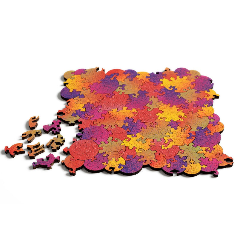 Baffling Bubbles Puzzle - challenging wood jigsaw puzzle Chris Yates collaboration