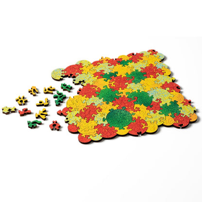 Baffling Bubbles Puzzle - challenging wood jigsaw puzzle Chris Yates collaboration