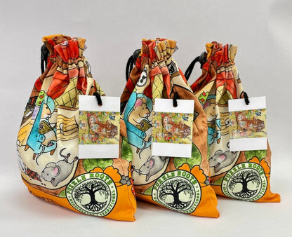 Mouse house, wooden puzzle +/- 125 pieces, for children aged 7