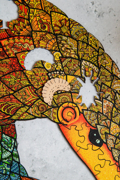 Jigsaw Puzzle for Adults XL 330 Piece (18.1”x12”) – Pangolin Wooden Jigsaw Puzzles for Adults by The Puzzled Tree…