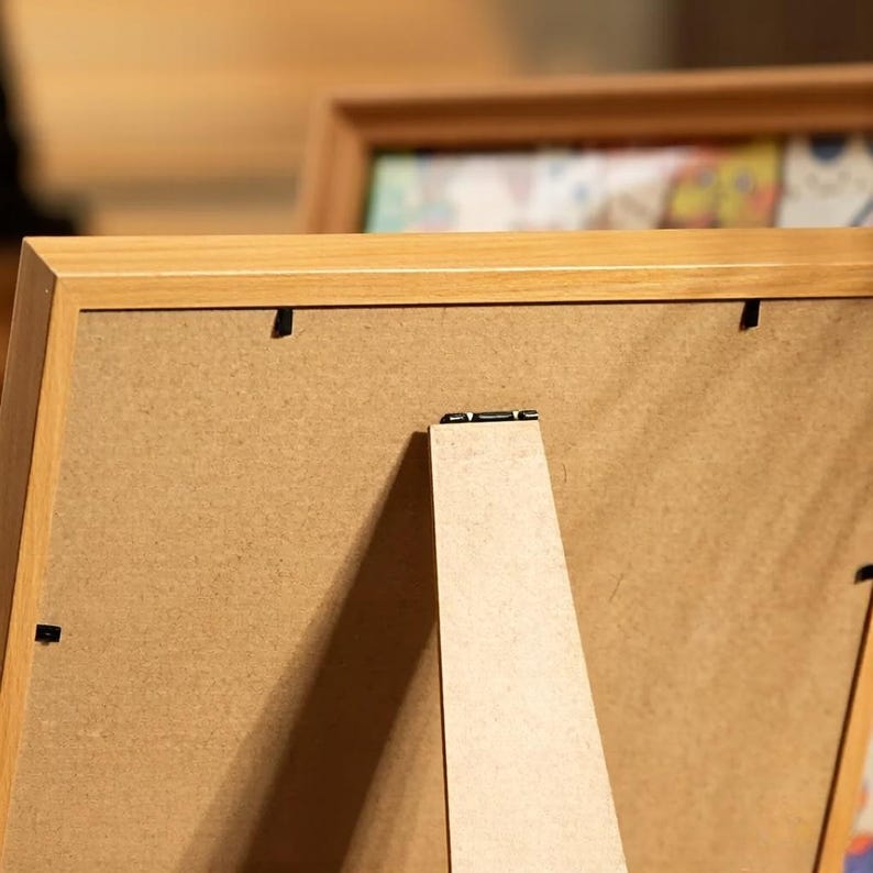 DIY Wooden Cat Puzzle Frame – Wooden Coloring Puzzle, Unique Handmade Gift for Cat Lovers, Paint Your Own Cat Art