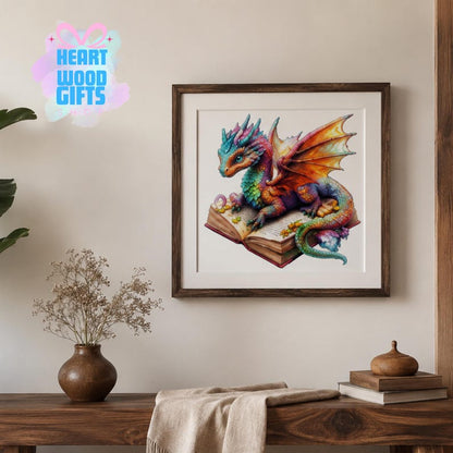 Dragon Wooden Puzzle for Adults, Animal Shaped Jigsaw Puzzle, Fantasy Wood Brain Teaser, Unique Dragon Gift, Decorative Wall Art