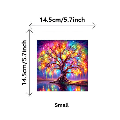 Colorful Tree Wooden Puzzle for Adults, Animal Shaped Jigsaw Puzzle, Unique Wooden Brain Teaser, Nature Puzzle Gift, Tree Wall Art Decor